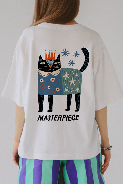 Oversized T-shirt "Masterpiece"
