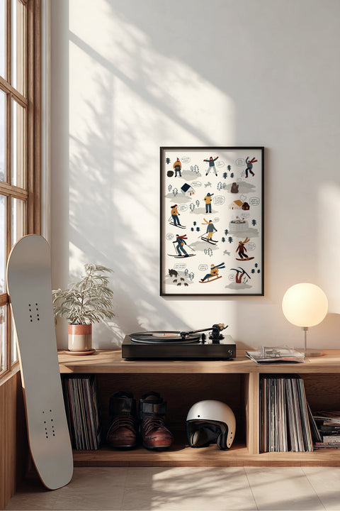 Poster "Winter vibes"