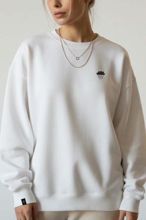 Sweatshirt "Dreaming of slow life in this fast world"