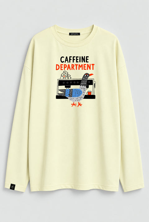 Longsleeve "Caffeine department"