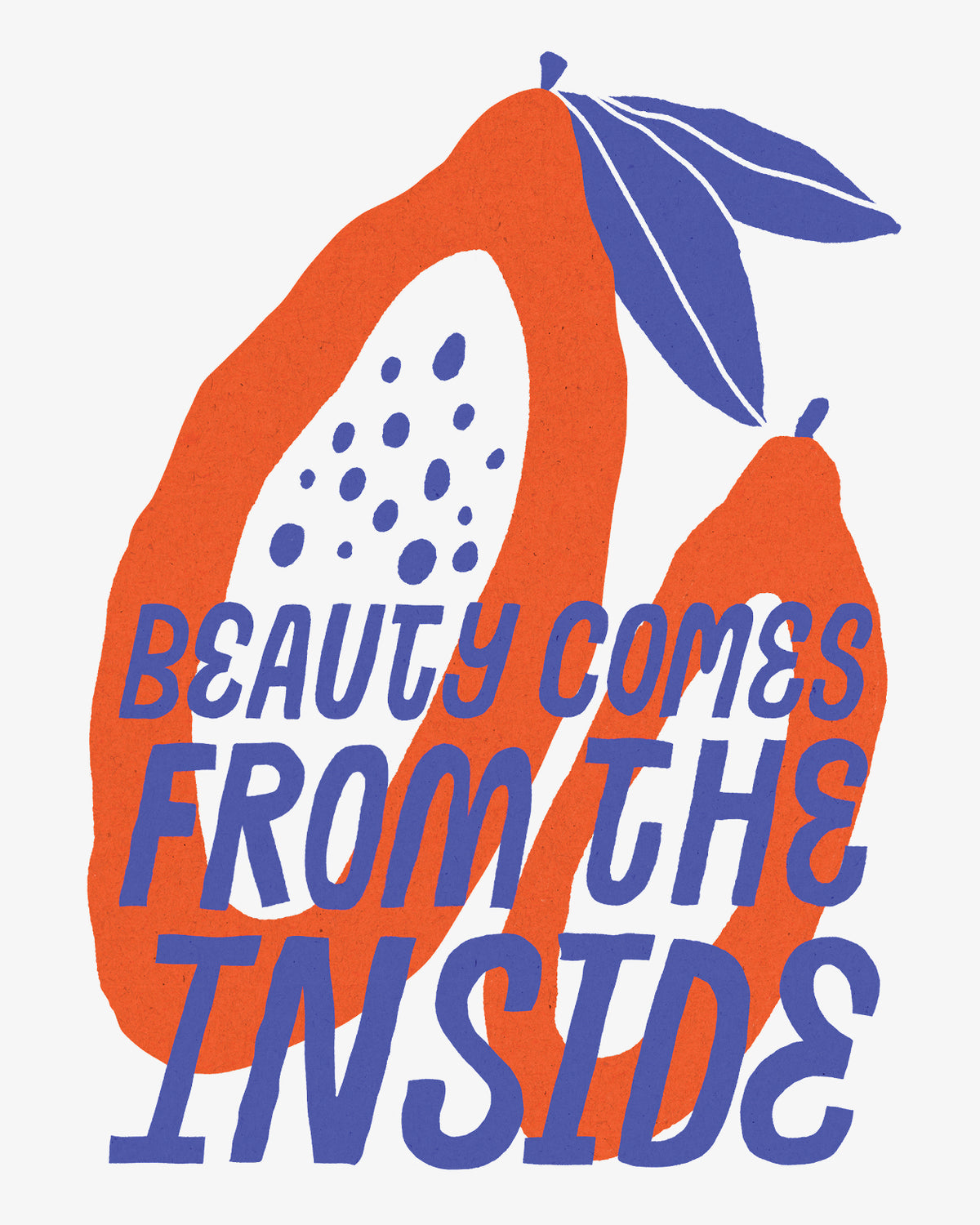 beauty comes from the inside