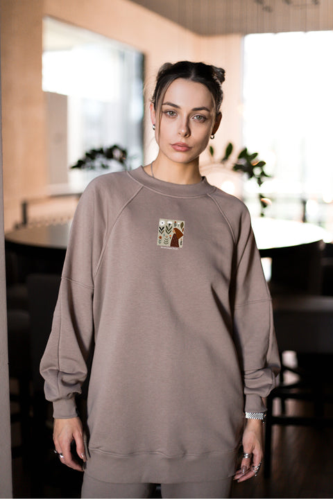 Sweatshirt "It’s not chaos, it’s art"