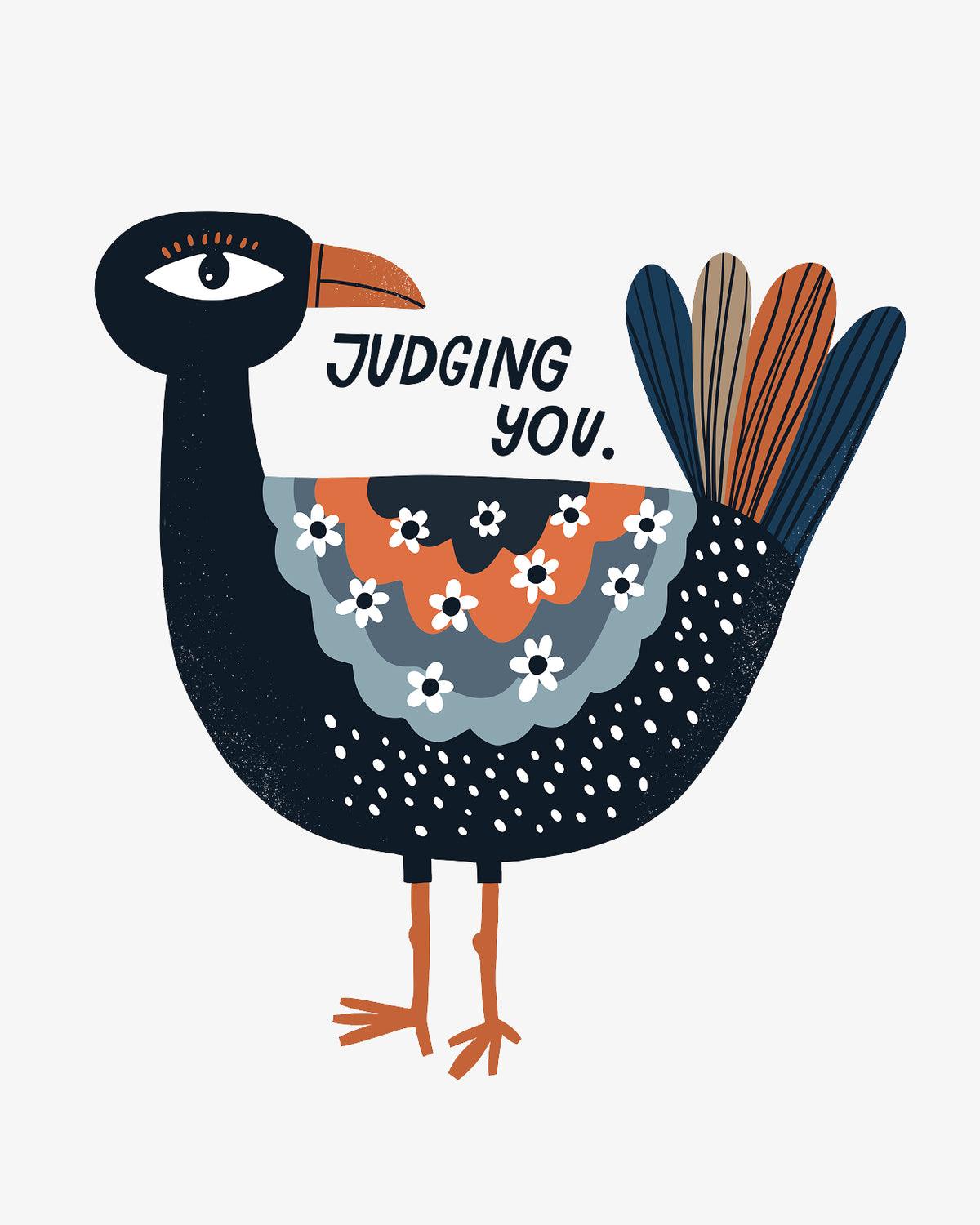 judging you
