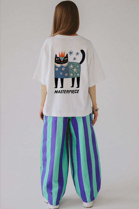 Oversized T-shirt "Masterpiece"