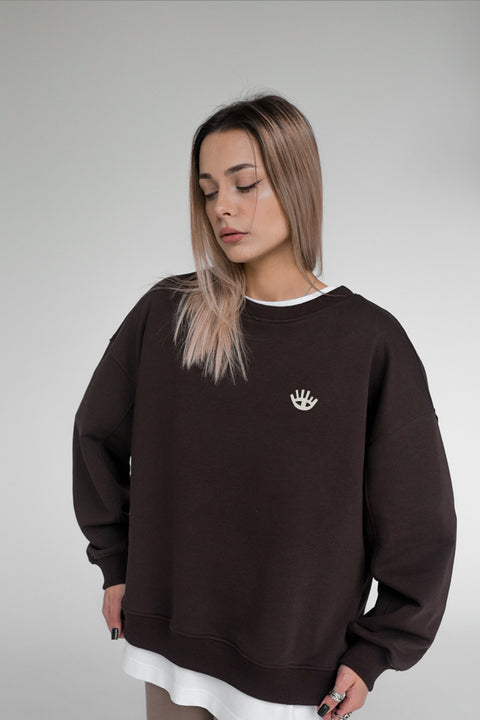 Sweatshirt "What is the best that could happen"