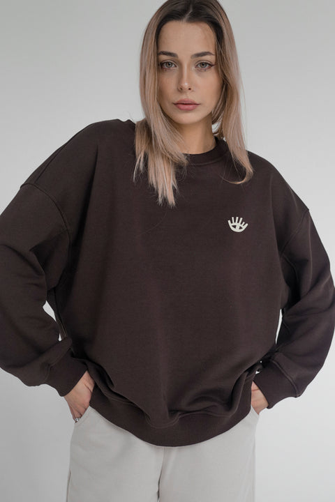 Sweatshirt "What is the best that could happen"