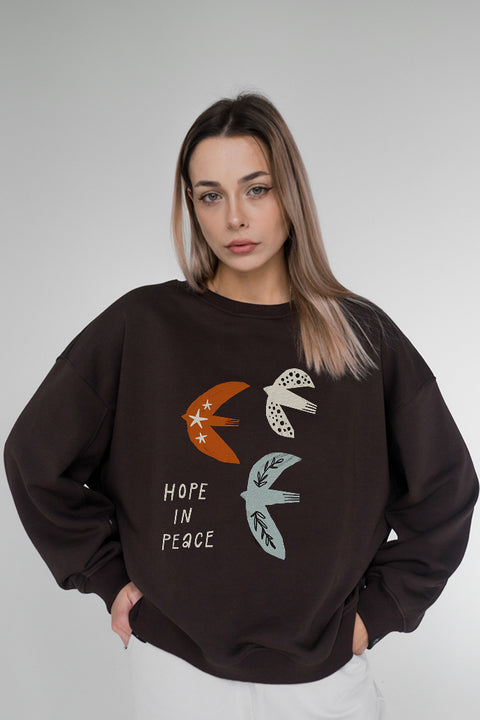 Sweatshirt "Hope in peace"