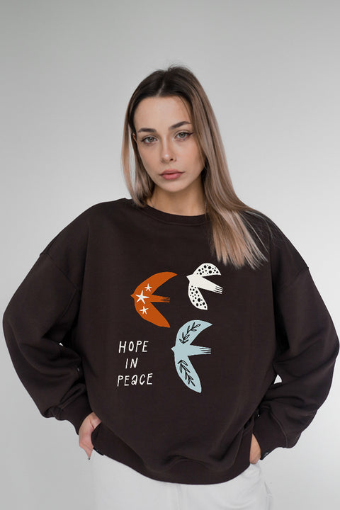 Sweatshirt "Hope in peace"
