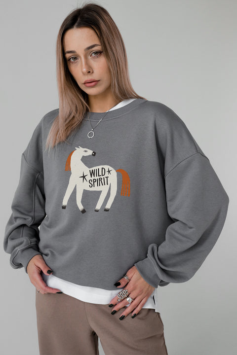 Sweatshirt "Wild spirit"