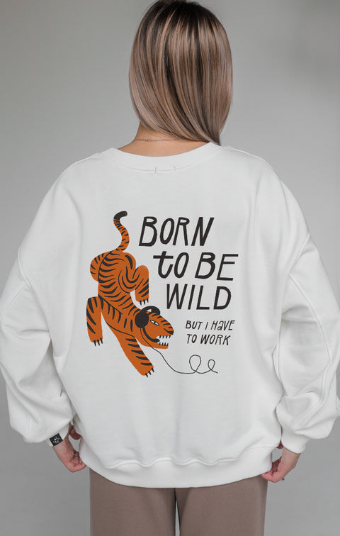 Sweatshirt "Born to be wild"