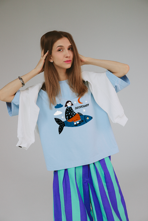 Oversized T-shirt "Daydreamer"