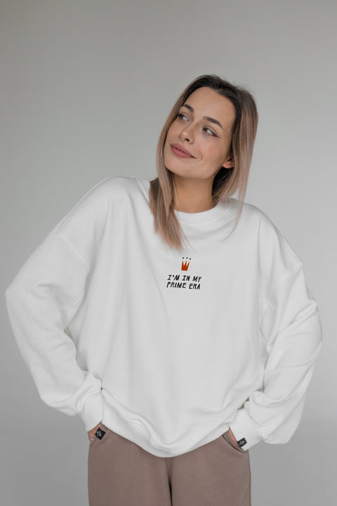 Sweatshirt "I'm in my prime era"