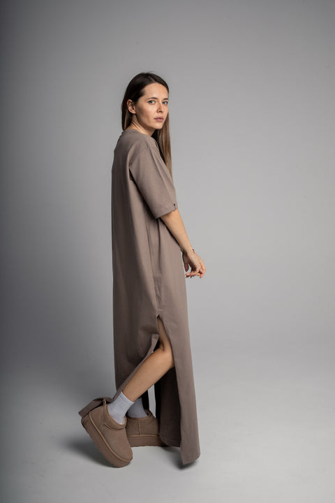 Oversized Dress / Nude