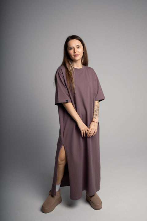 Oversized Dress / Grape