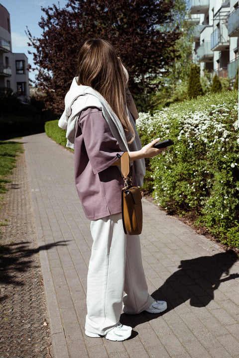 Oversized Unisex T-shirt / Grape