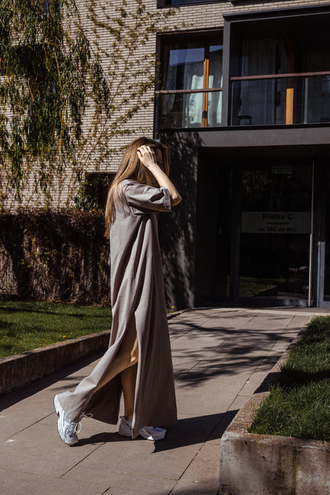 Oversized Dress / Nude