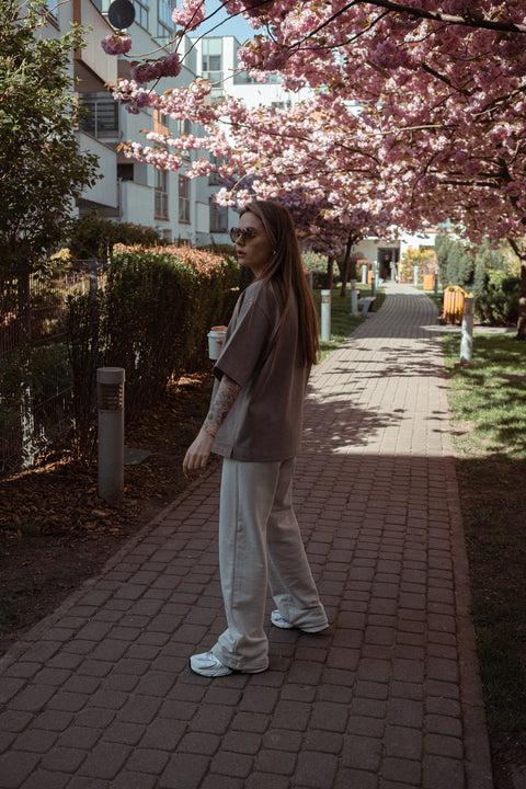 Oversized Unisex T-shirt / Nude