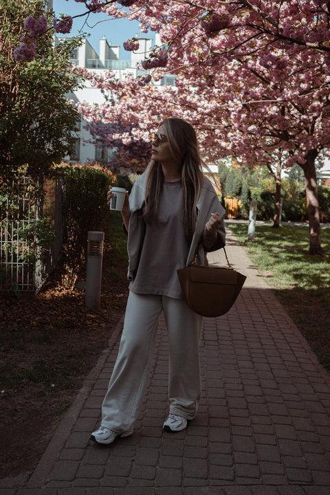 Oversized Unisex T-shirt / Nude