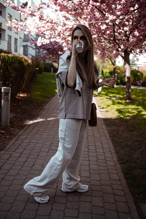 Oversized Unisex T-shirt / Nude