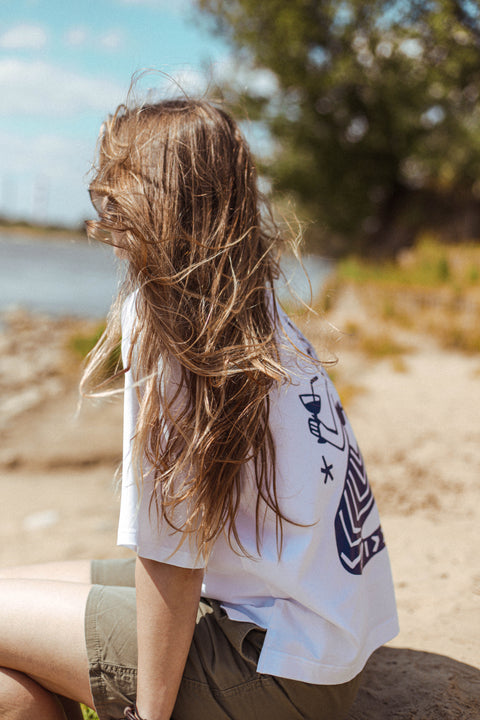 Oversize'owa koszulka "Chill"