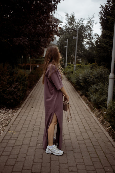 Oversized Dress / Grape