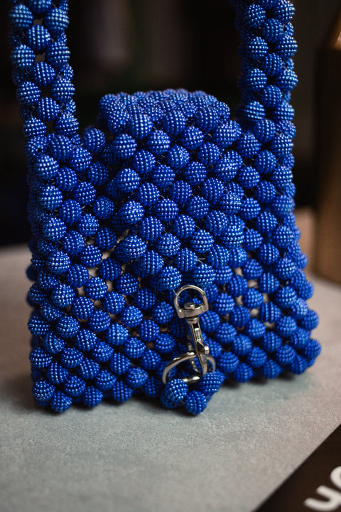 Handmade beaded bag "Moonlight"