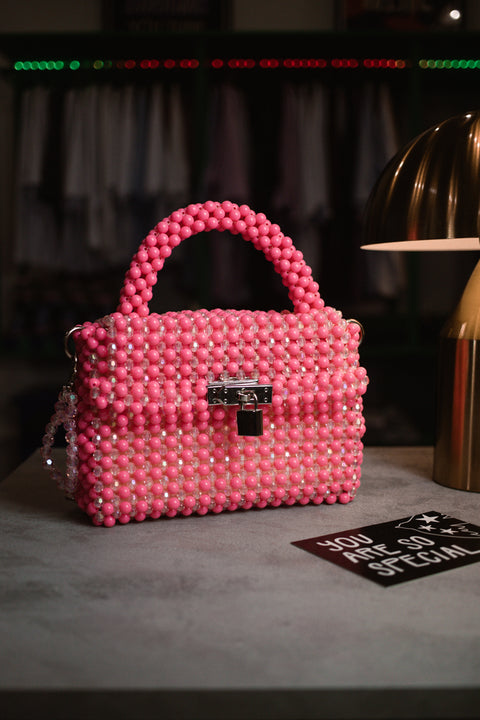 Handmade beaded bag "Darling"