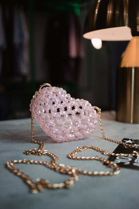 Handmade beaded bag "Romance"