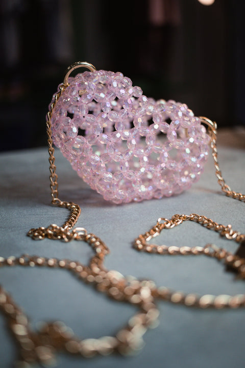 Handmade beaded bag "Romance"