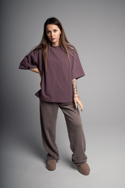 Oversized Unisex T-shirt / Grape