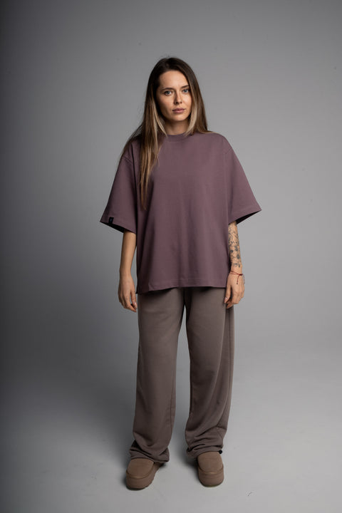 Oversized Unisex T-shirt / Grape