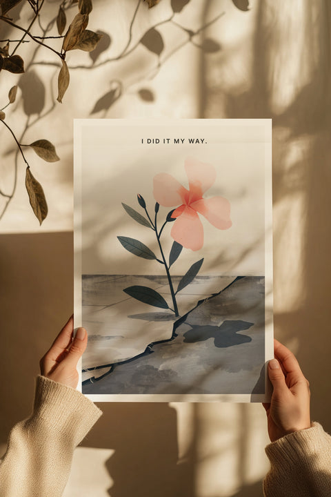 Poster "I Did It My Way"