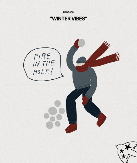 Oversized Unisex Long-Sleeve Shirt "Fire in the hole!"