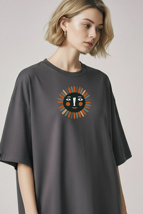 Oversized T-shirt "Sun"