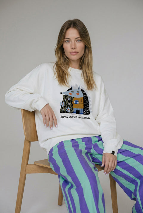 Bluza "Busy doing nothing"