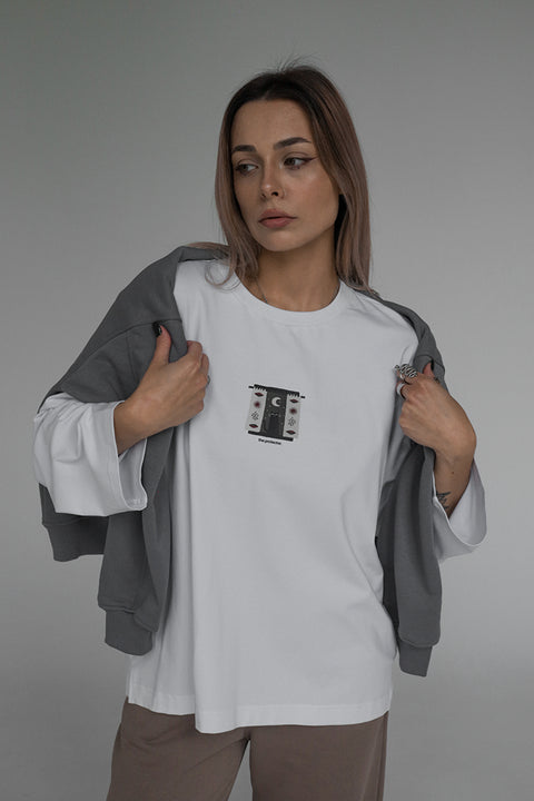 Oversized Long-Sleeve Shirt "The protector"