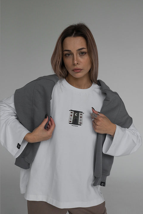 Oversized Long-Sleeve Shirt "The protector"