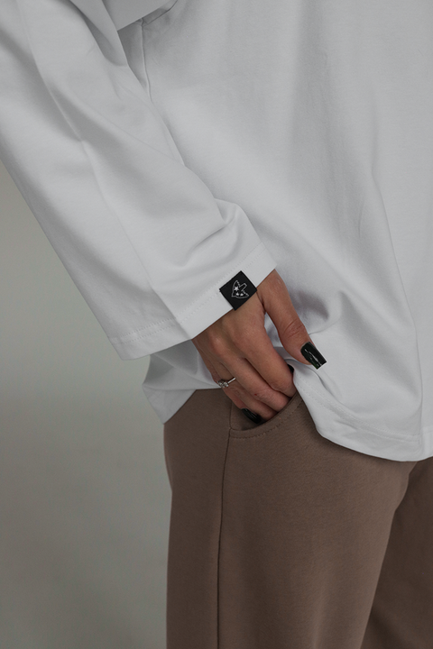 Oversized Long-Sleeve Shirt