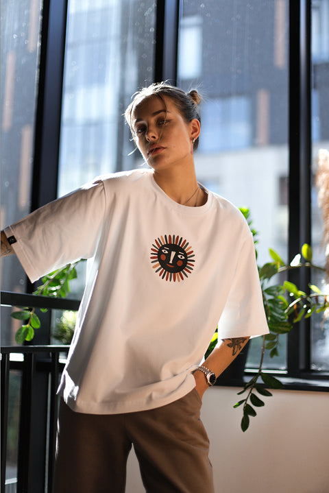 Oversized T-shirt "Sun"
