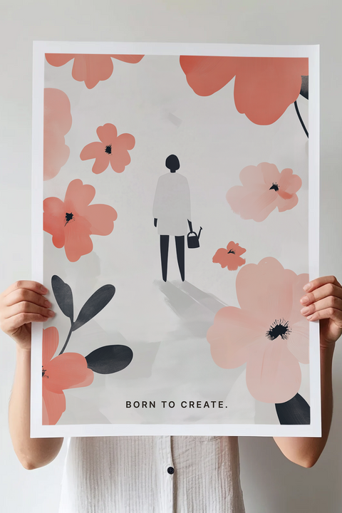 Poster "Born to Create"