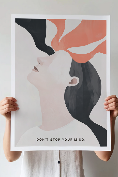 Poster "Don't Stop Your Mind"