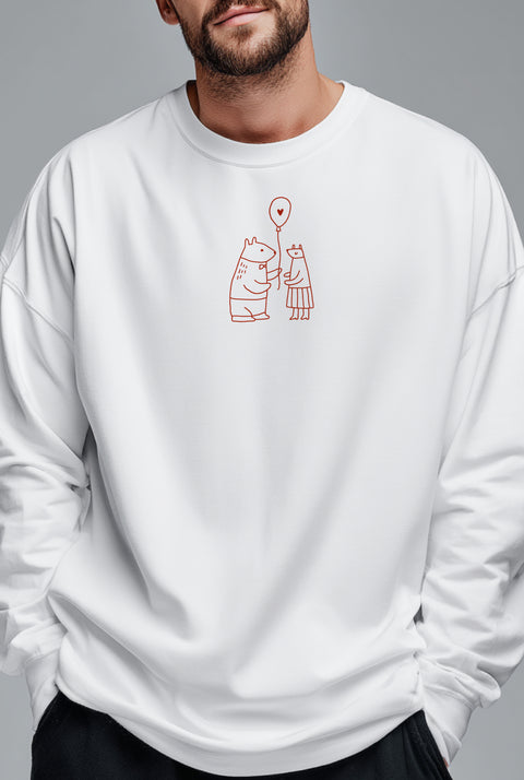 Лонгслив унисекс оверсайз "Perfect gift"