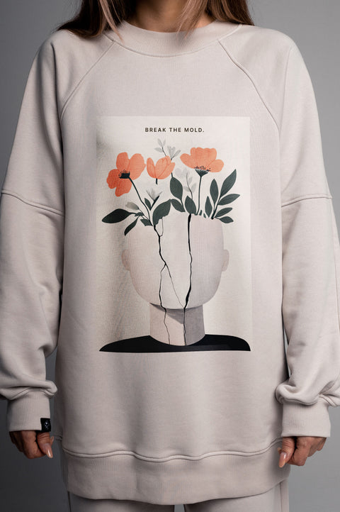 Sweatshirt "Break the Mold"