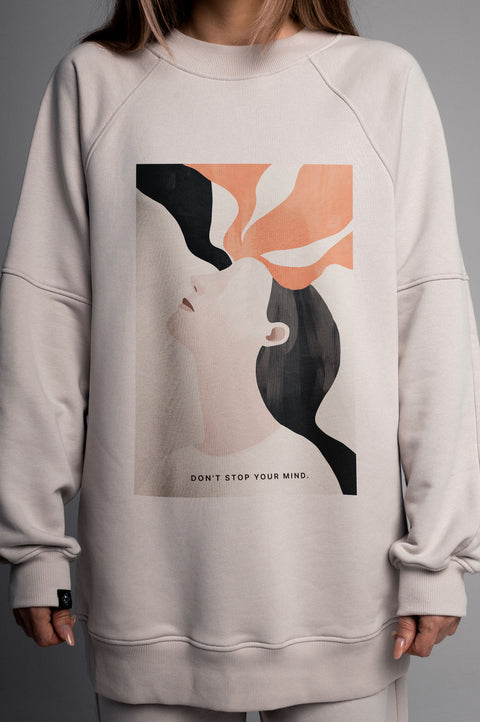 Sweatshirt "Don't Stop Your Mind"