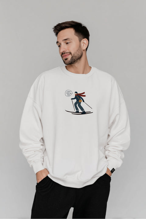 Oversized Unisex Sweatshirt "I can't feel my toes"