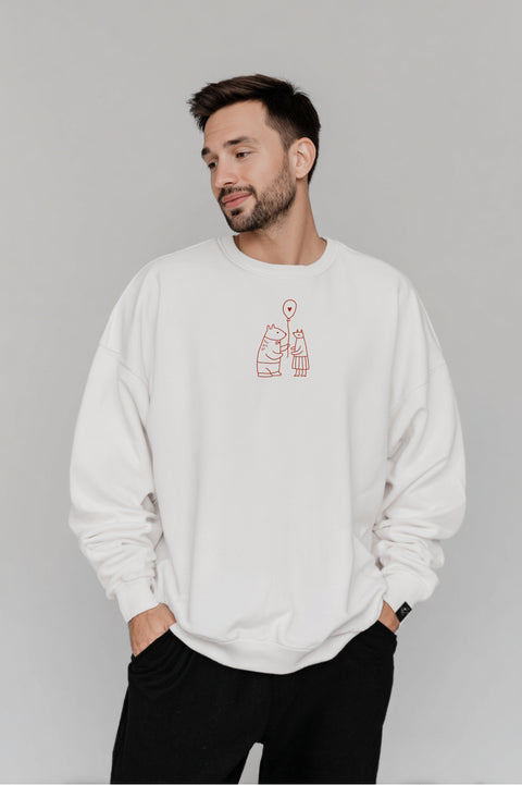 Oversized Unisex Sweatshirt "Perfect gift"