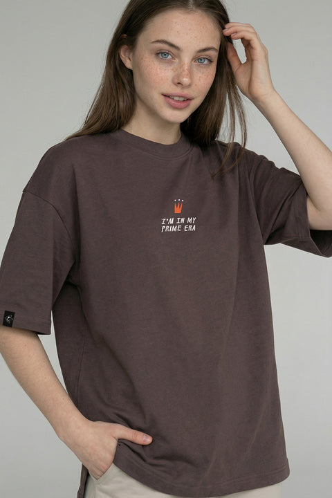 Oversized T-shirt "I'm in my prime era"
