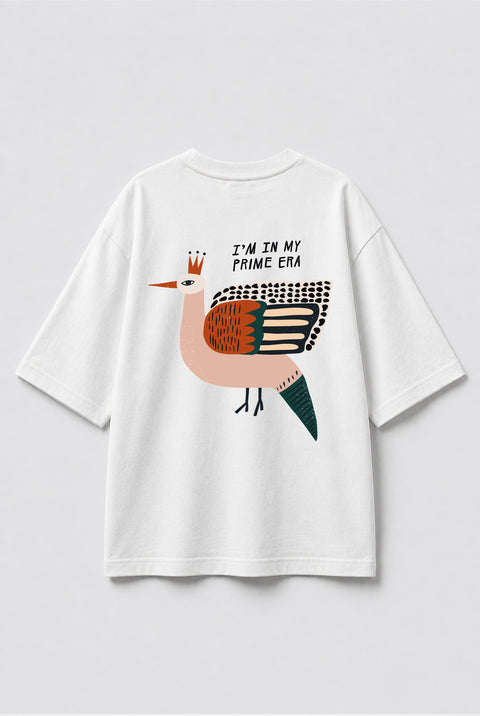 Oversized T-shirt "I'm in my prime era"