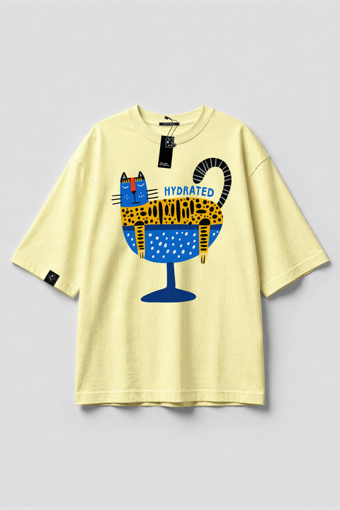 Oversized T-shirt "Hydrated"
