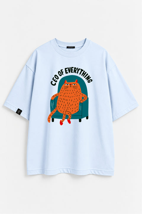 Oversized T-shirt "CEO of everything"